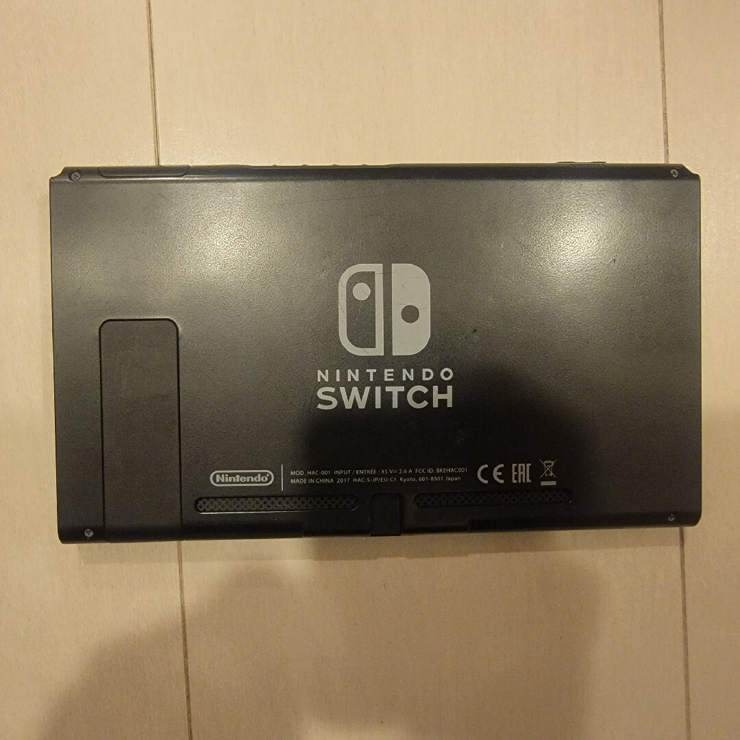 未対策機 Nintendo Switch 本体 液晶 旧型 2017年 1
