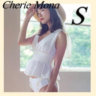 Cherie Mona - シェリーモナ ペプラムセパレート 水着 タンキニ S