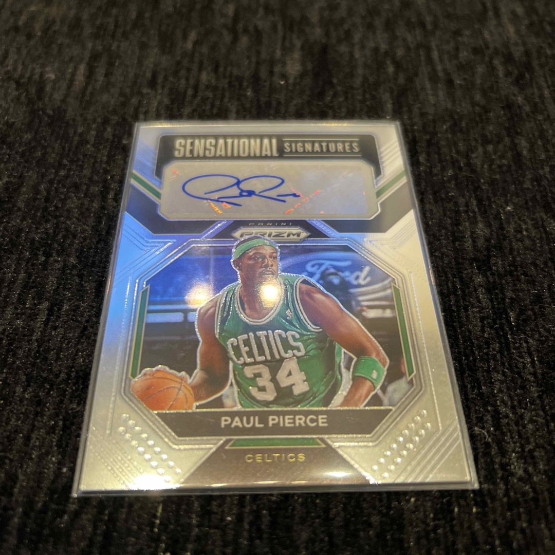 PANINI PAUL PIERCE auto 直筆サインカード  NBA