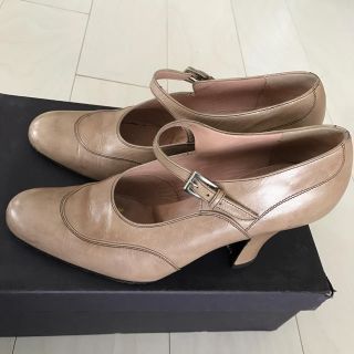 プラダ(PRADA)のPRADA プラダ ストラップ パンプス 難あり38.5(ハイヒール/パンプス)