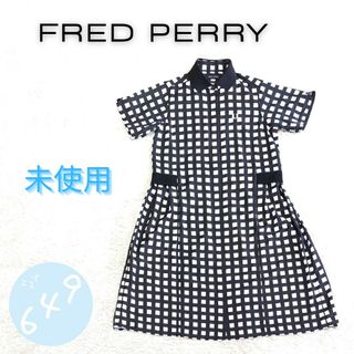 フレッドペリー(FRED PERRY)のFRED PERRY Ribbed Collar Shirt Dress(ロングワンピース/マキシワンピース)