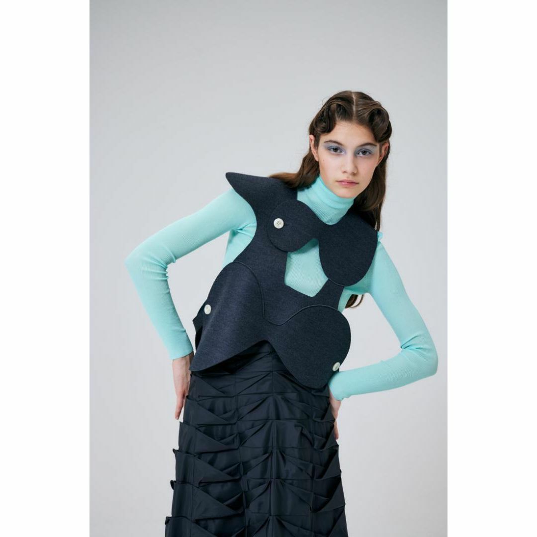 ENFOLD - 2023AW 新品 即完売品 ENFOLD SILHOUETTE VESTの通販 by ほぼ