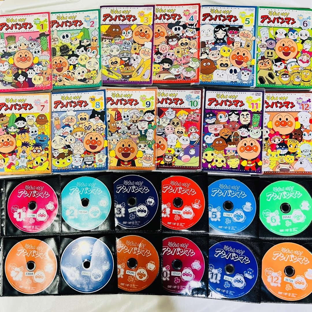 アンパンマン '18 DVD 全12巻セット - キッズ/ファミリー
