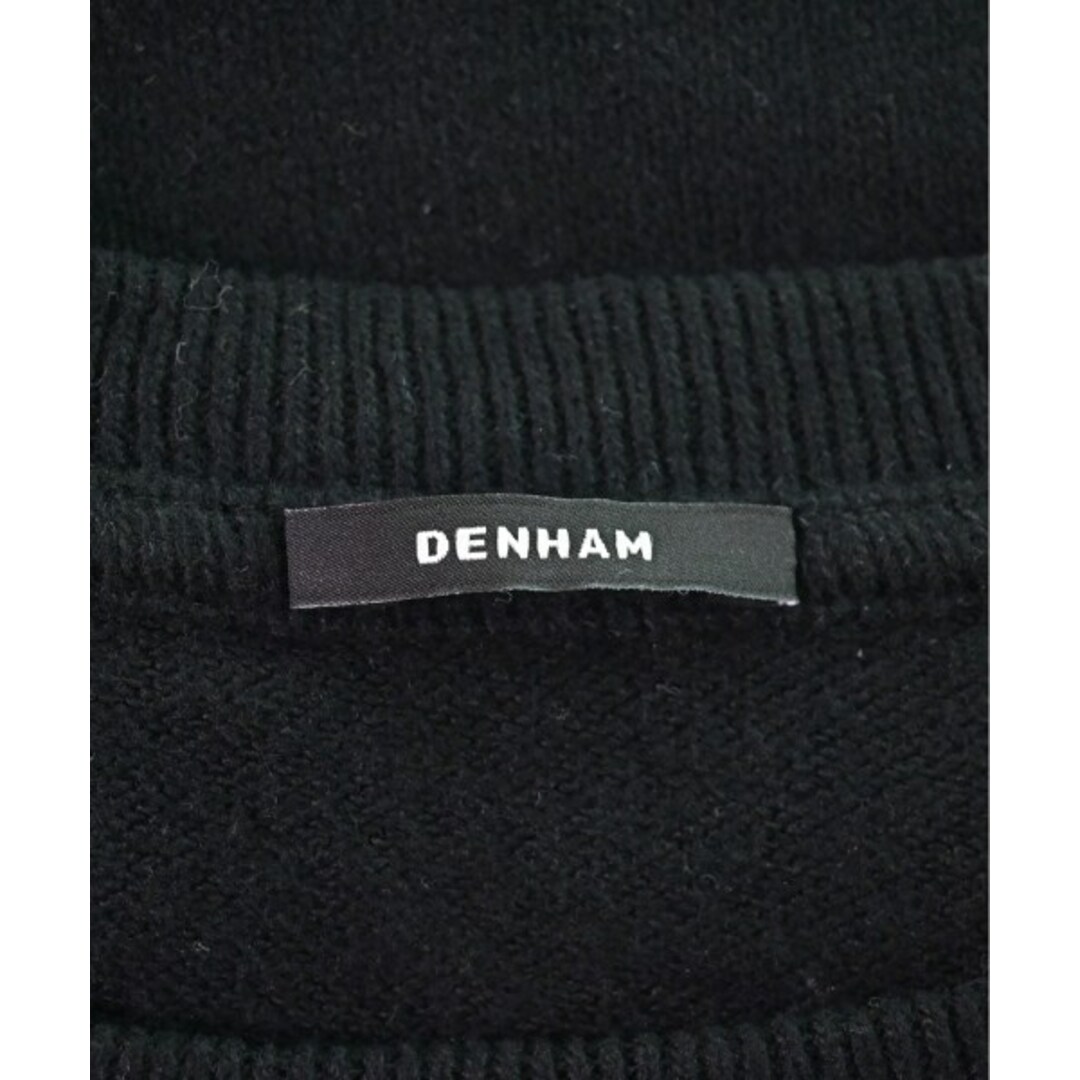 DENHAM(デンハム)のDENHAM デンハム ニット・セーター M 黒 【古着】【中古】 メンズのトップス(ニット/セーター)の商品写真