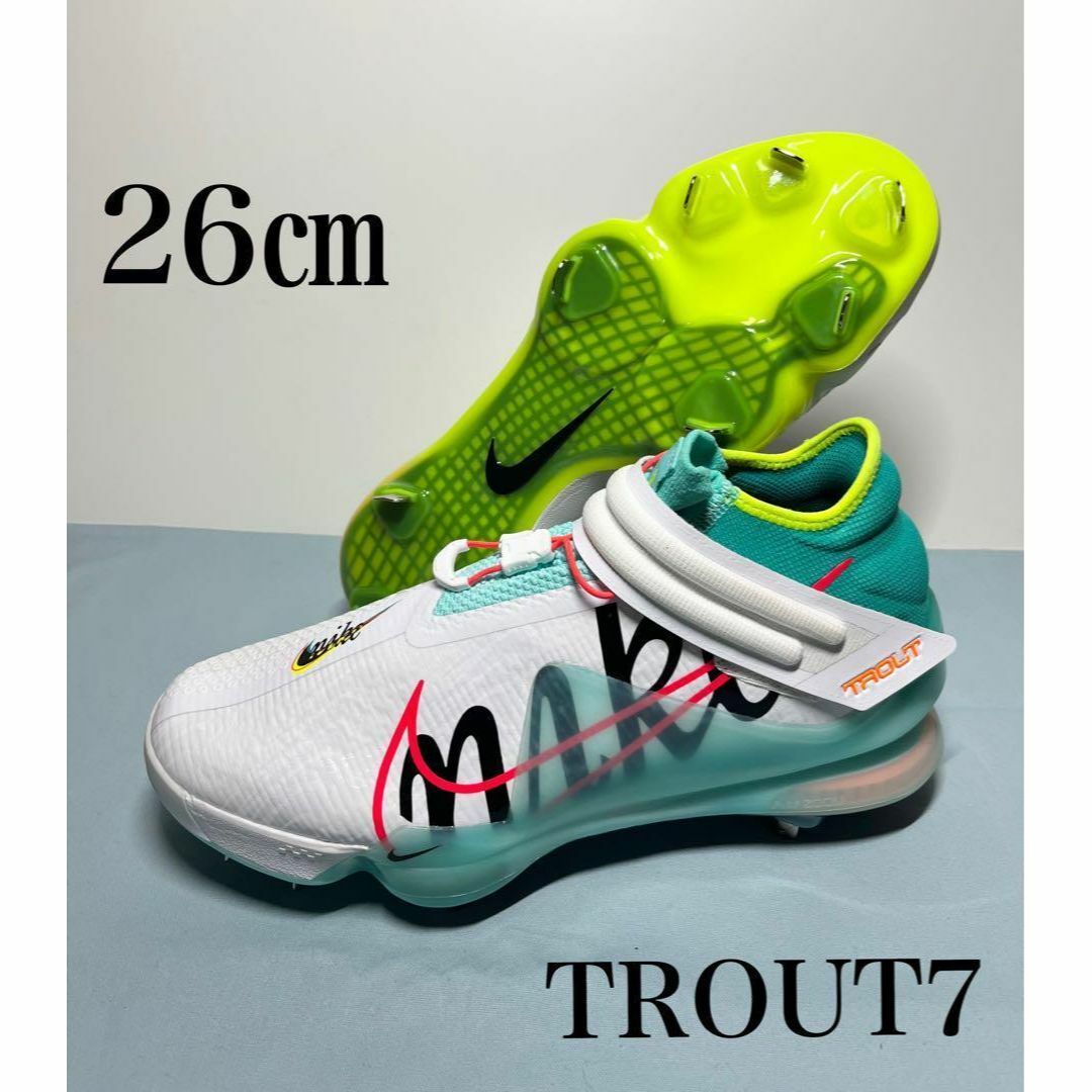 日本未発売】NIKE 野球 スパイク ホワイト グリーン 白 緑 27.5㎝ - 野球 日本未発売】NIKE 野球 スパイク ホワイト グリーン 白 緑 27.5㎝ - 野球