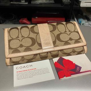 コーチ(COACH)の【COACH】 コーチ / シグネチャー / ZIP / 長財布(財布)