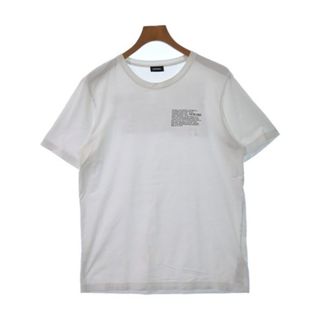 ディーゼル(DIESEL)のDIESEL ディーゼル Tシャツ・カットソー M 白 【古着】【中古】(Tシャツ/カットソー(半袖/袖なし))