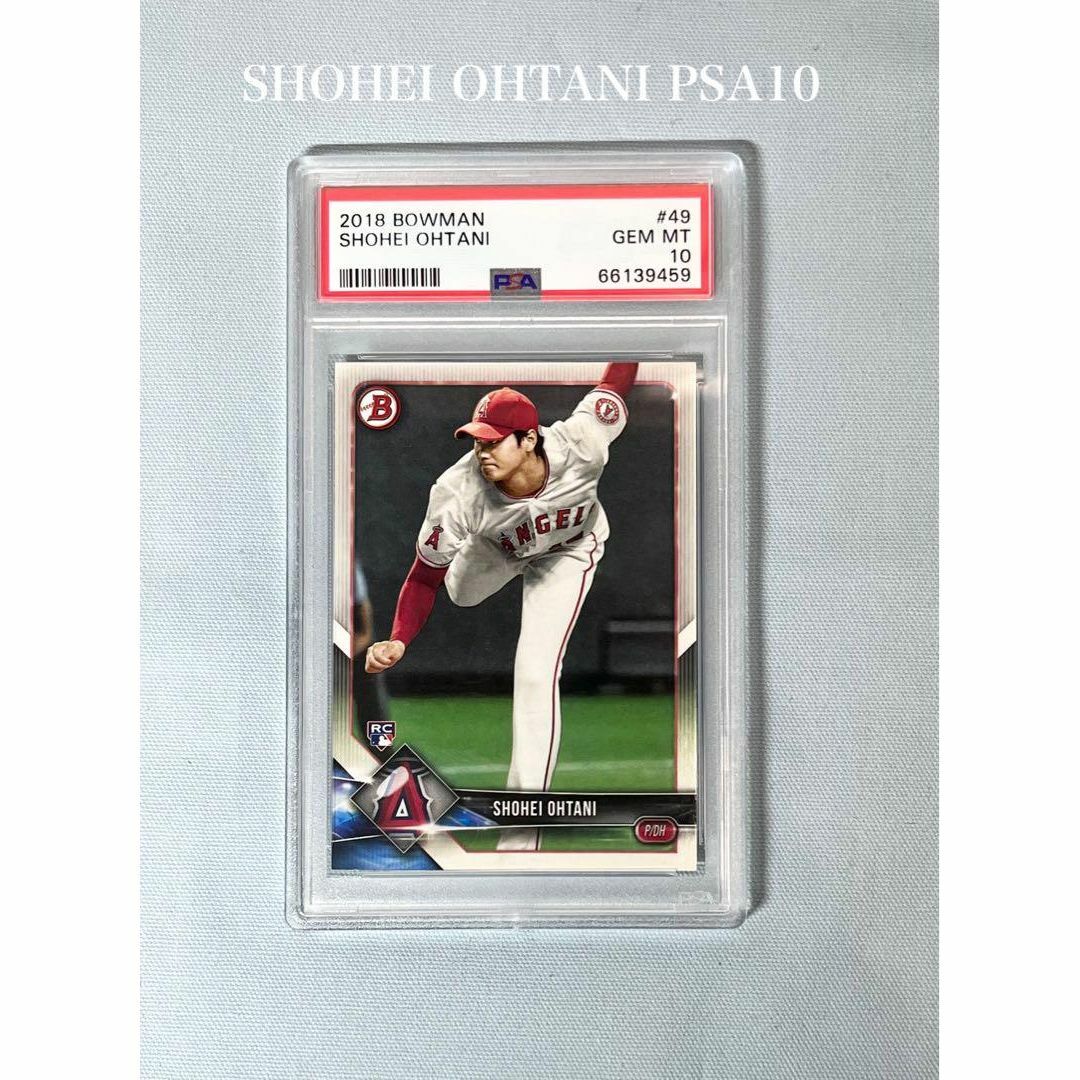 PSA10 大谷翔平 2018 Bowman #49 RC ルーキーカード ...