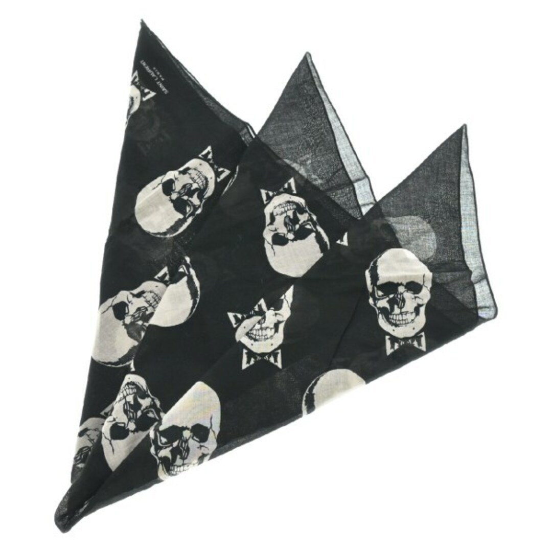 SAINT LAURENT PARIS 小物類(その他) - 黒x白 【古着】【中古】の