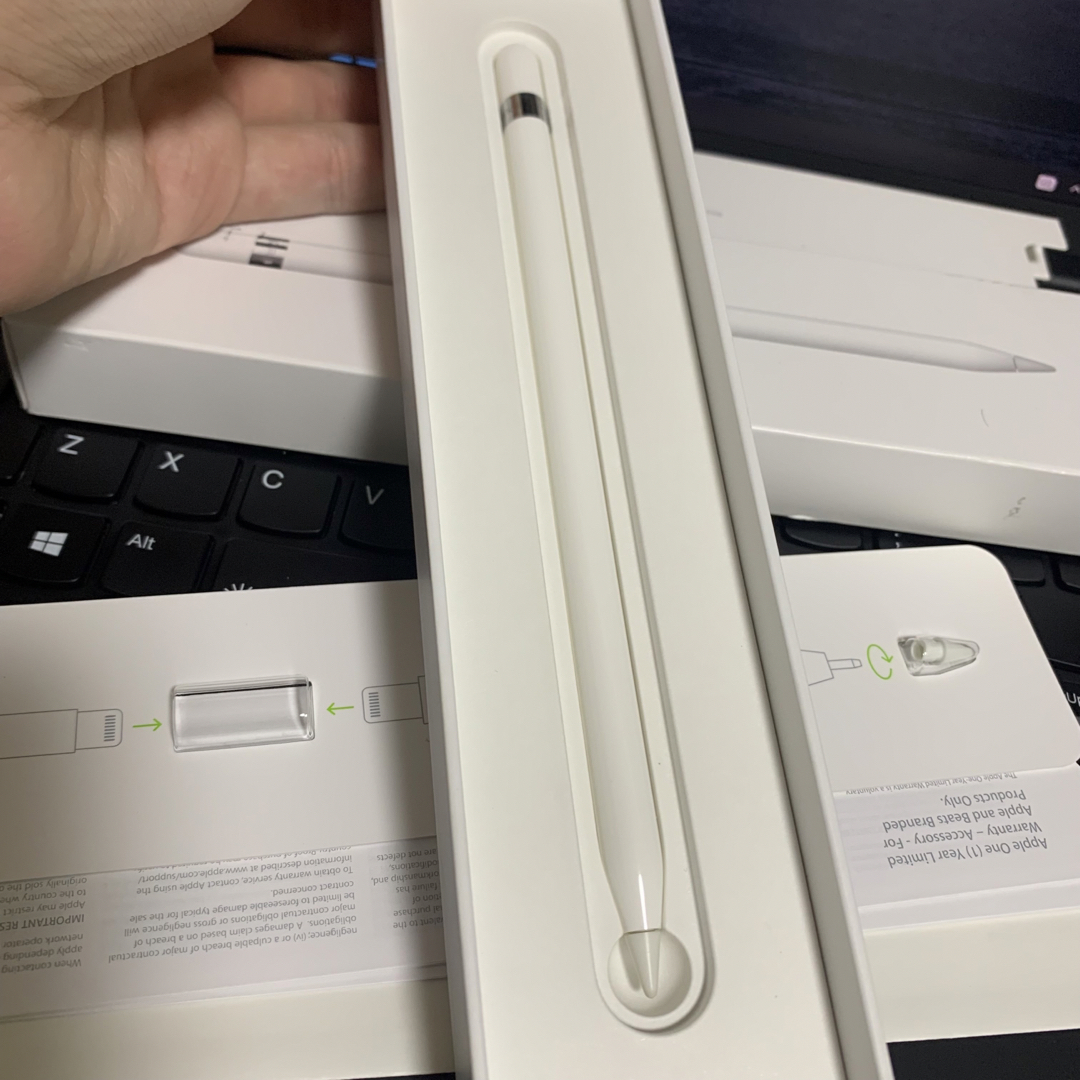 Apple(アップル)のApple Pencil 第一世代 中古 スマホ/家電/カメラのPC/タブレット(その他)の商品写真