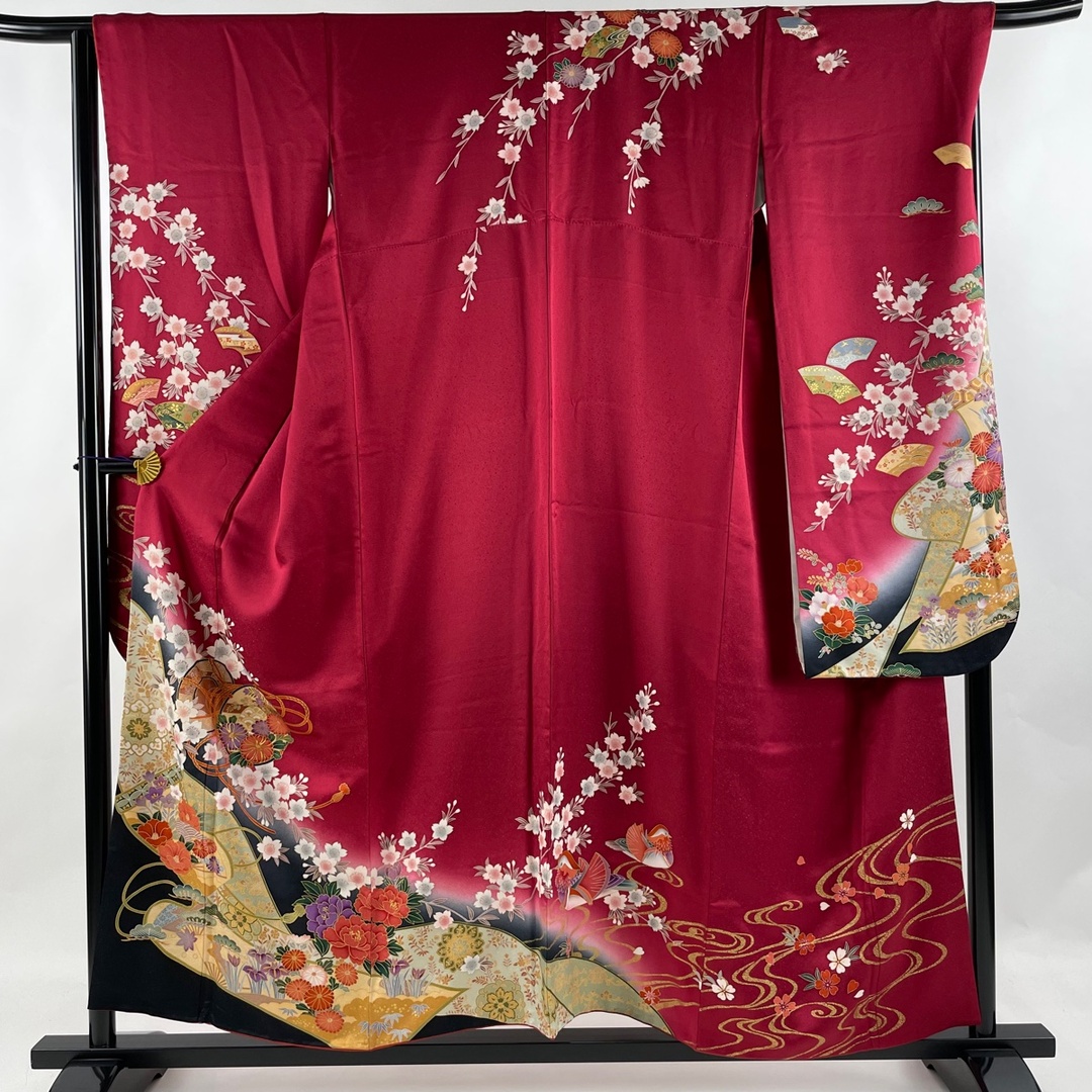 訪問着 身丈156cm 裄丈66cm 正絹 美品 名品