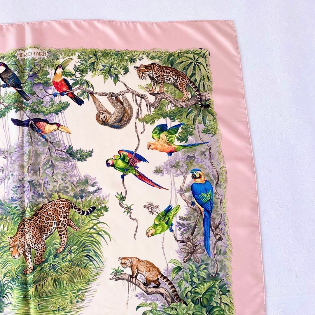 エルメス スカーフ美品 カレ90 EQUATEUR-