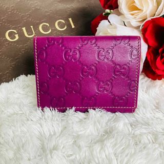 Gucci - 【中古】Gucci グッチ オフィディア GGスプリーム レザー