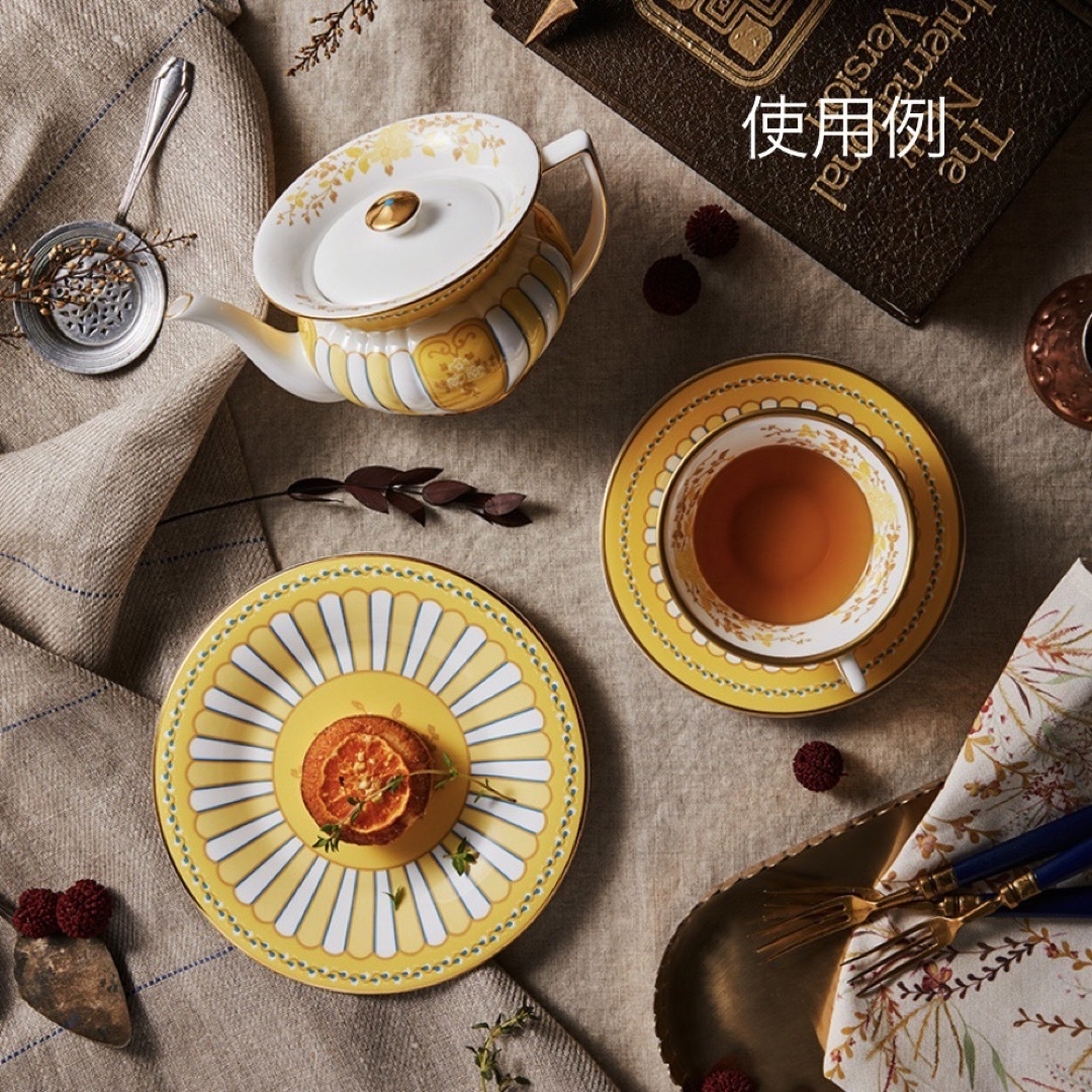 最大43%OFFクーポン 新品 廃盤希少 WEDGWOOD イエローリボン カップ