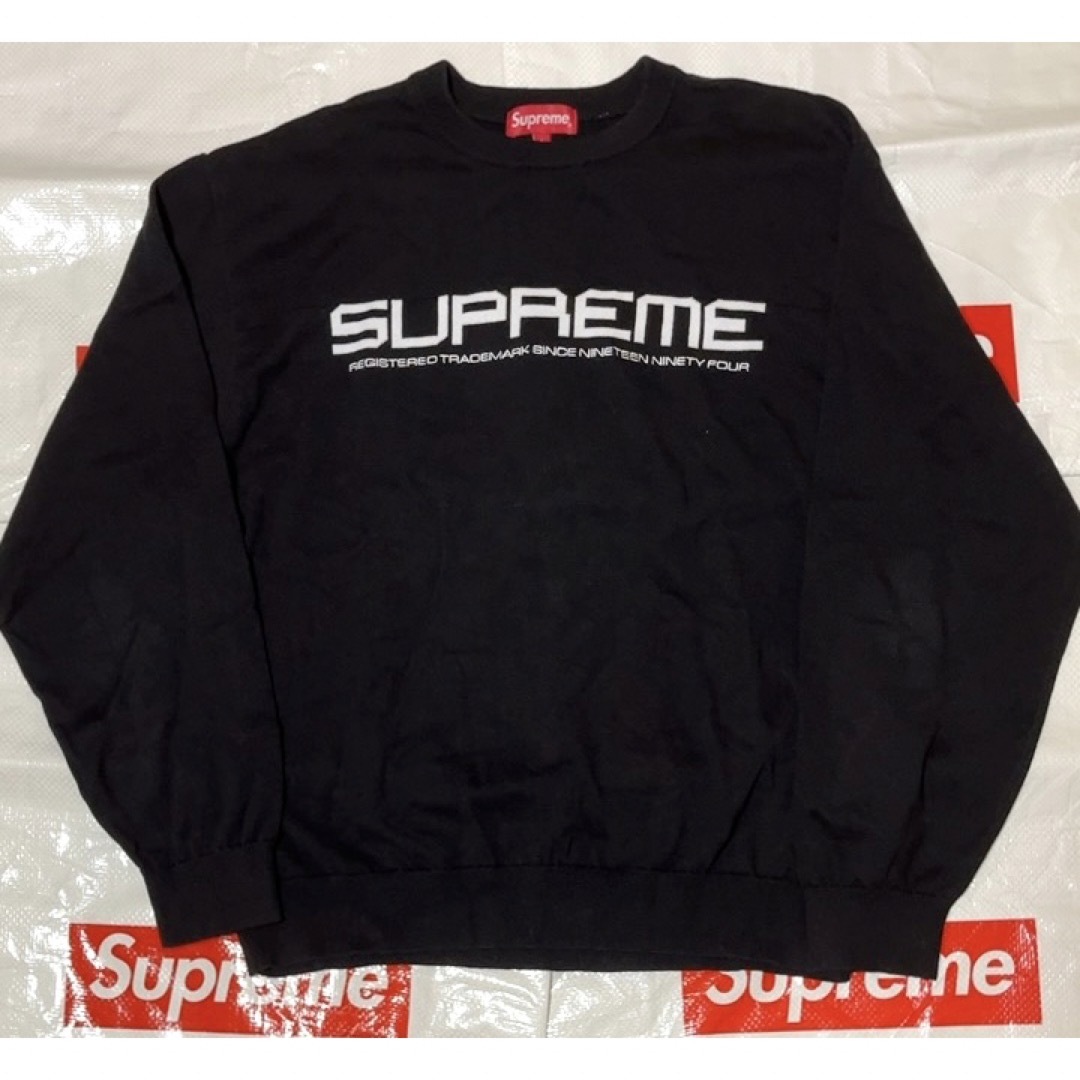 Supreme(シュプリーム)のSupreme シュプリーム Split Logo Pullover / L メンズのトップス(ニット/セーター)の商品写真