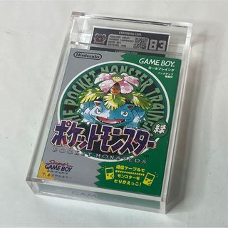 ESGRADING鑑定済み  任天堂 ゲームボーイ ポケットモンスター 緑