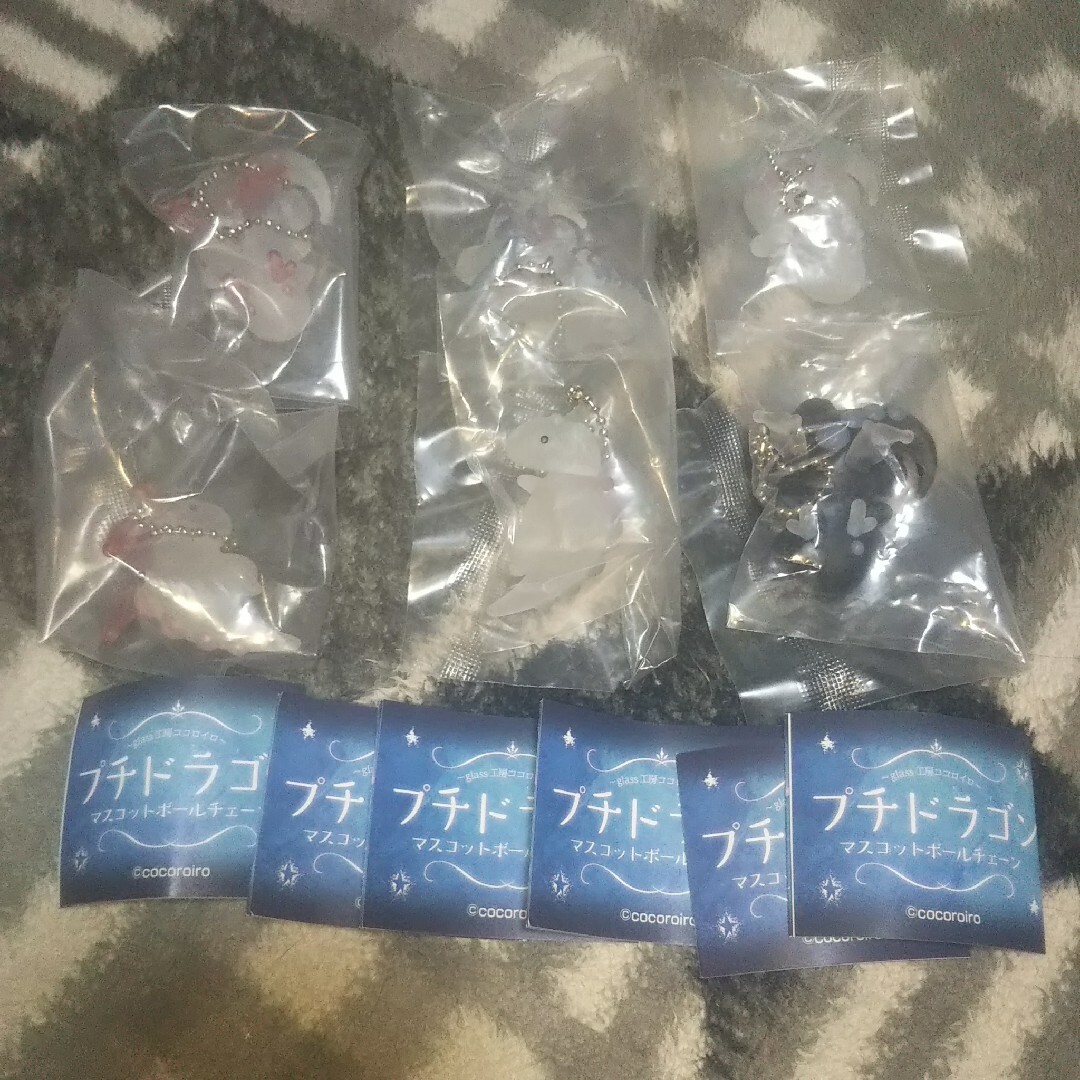 プチドラゴン ガチャ glass 工房ココロイロ 6点セットの通販 by プチドラゴン ガチャ glass 工房ココロイロ 6点セットの通販 by