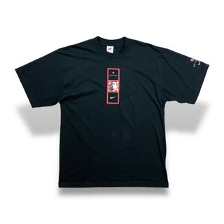 ナイキ(NIKE)の90s NIKE ナイキ ERIC CANTONA Tシャツ 黒 デッドストック(Tシャツ/カットソー(半袖/袖なし))