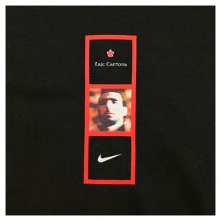 NIKE - 90s NIKE ナイキ ERIC CANTONA Tシャツ 黒 デッドストックの