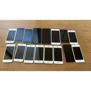 アップル(Apple)のApple iPhone4s/5/5s/5c/6/6s 16台セット(スマートフォン本体)