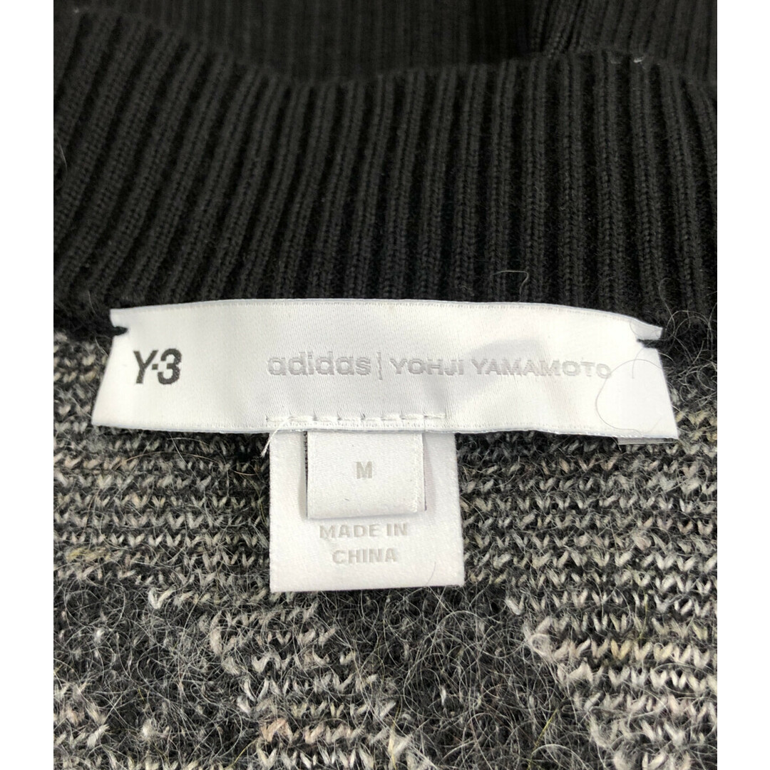 Y-3 - ワイスリー Y-3 ニットカーディガン レオパード柄 メンズ Y-3 - ワイスリー Y-3 ニットカーディガン レオパード柄 メンズ