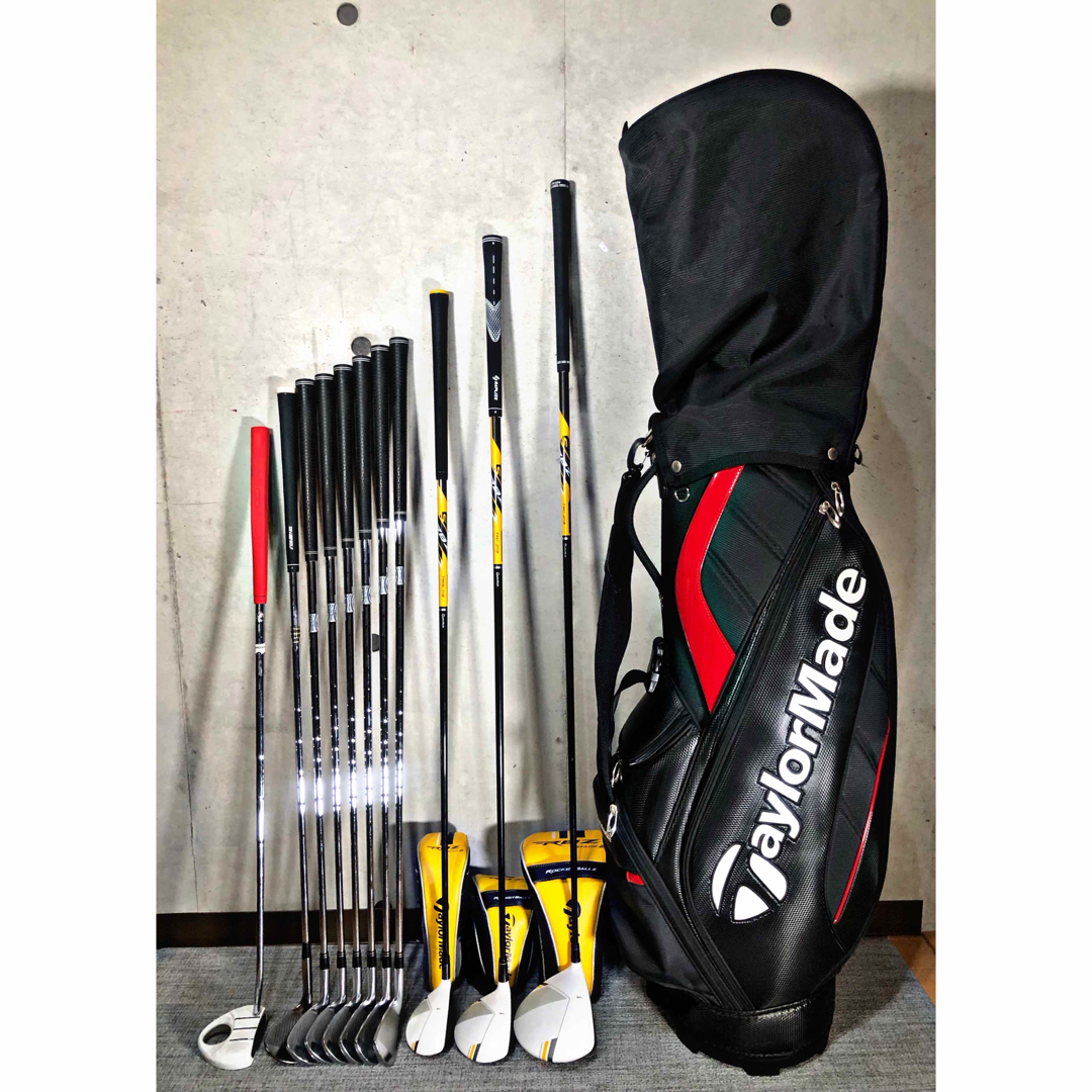 テーラーメイド RBZ ゴルフクラブセット メンズ 右利き キャディバッグ