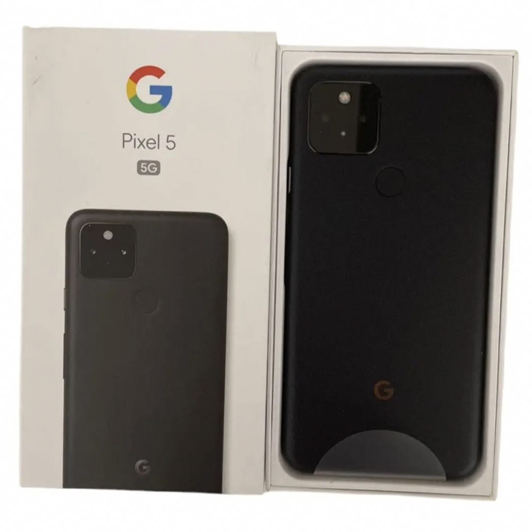 Pixel55Gキャリア新品Google Pixel 5  Mostly Black 128 GB