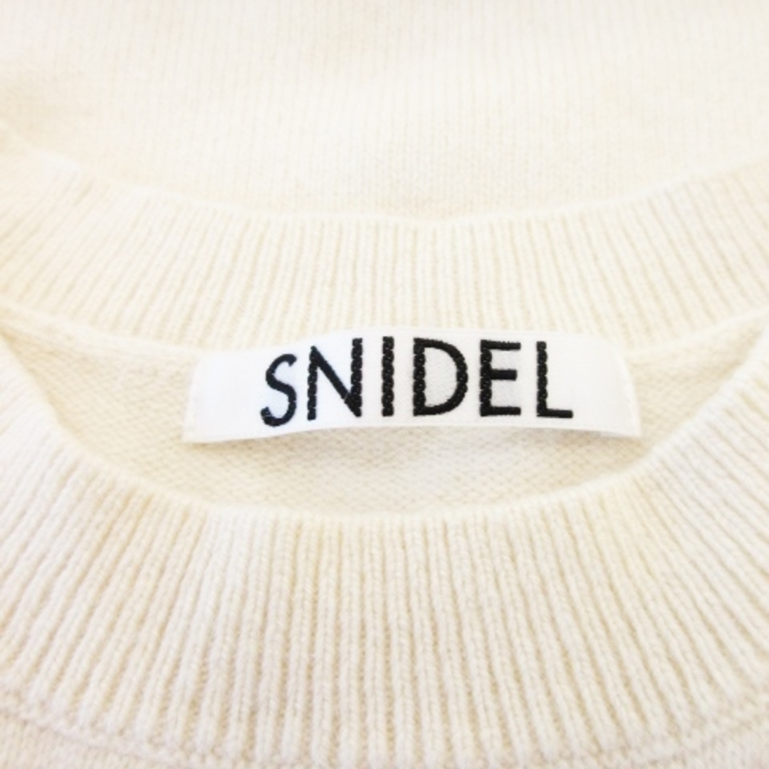 【新品未使用】スナイデル　snidel ニット　セーター　白