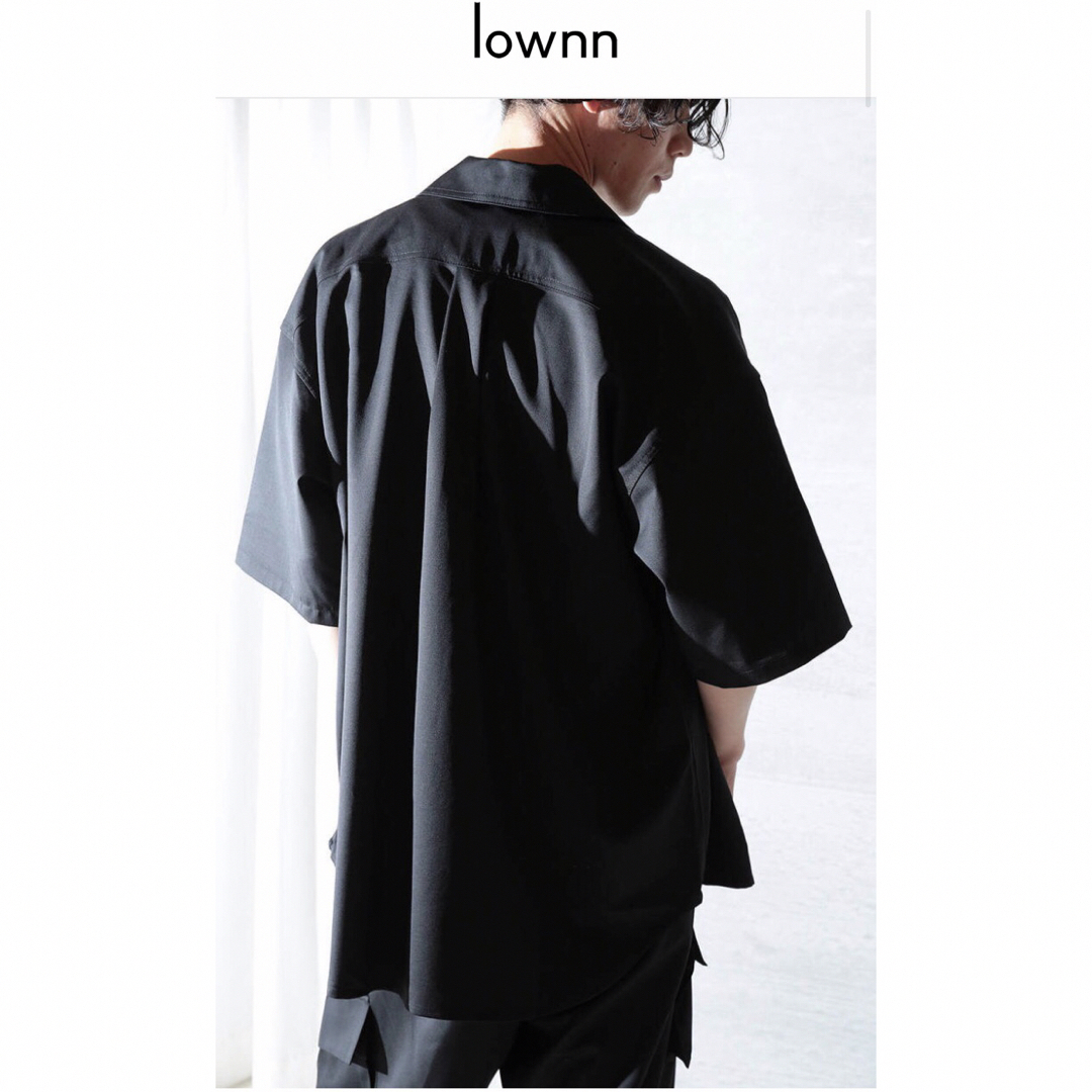 48新品lownn ローン MINIMAL SHORT SLEEVE SHIRT 2