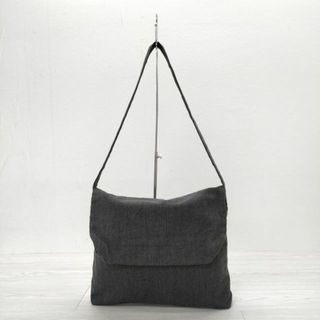 Phlannel×UTO Linen Wool Famer Bag 定価19800円 ショルダーバッグ チャコールグレー メンズ フランネル×ユーティーオー【中古】3-0813G☆(ショルダーバッグ)