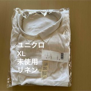 ユニクロ(UNIQLO)のユニクロ　リネンシャツ(シャツ/ブラウス(長袖/七分))