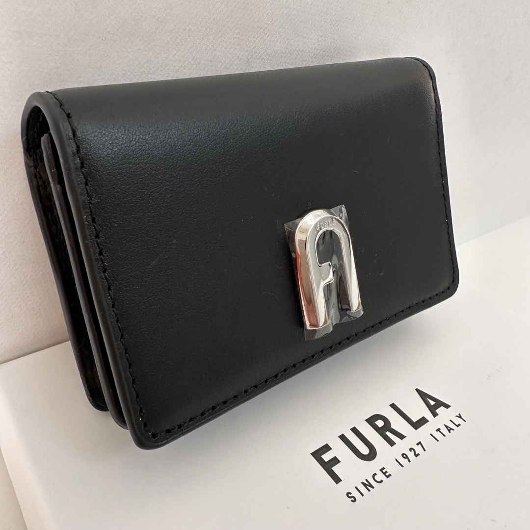 FURLA 名刺入れ 新品未使用品   黒