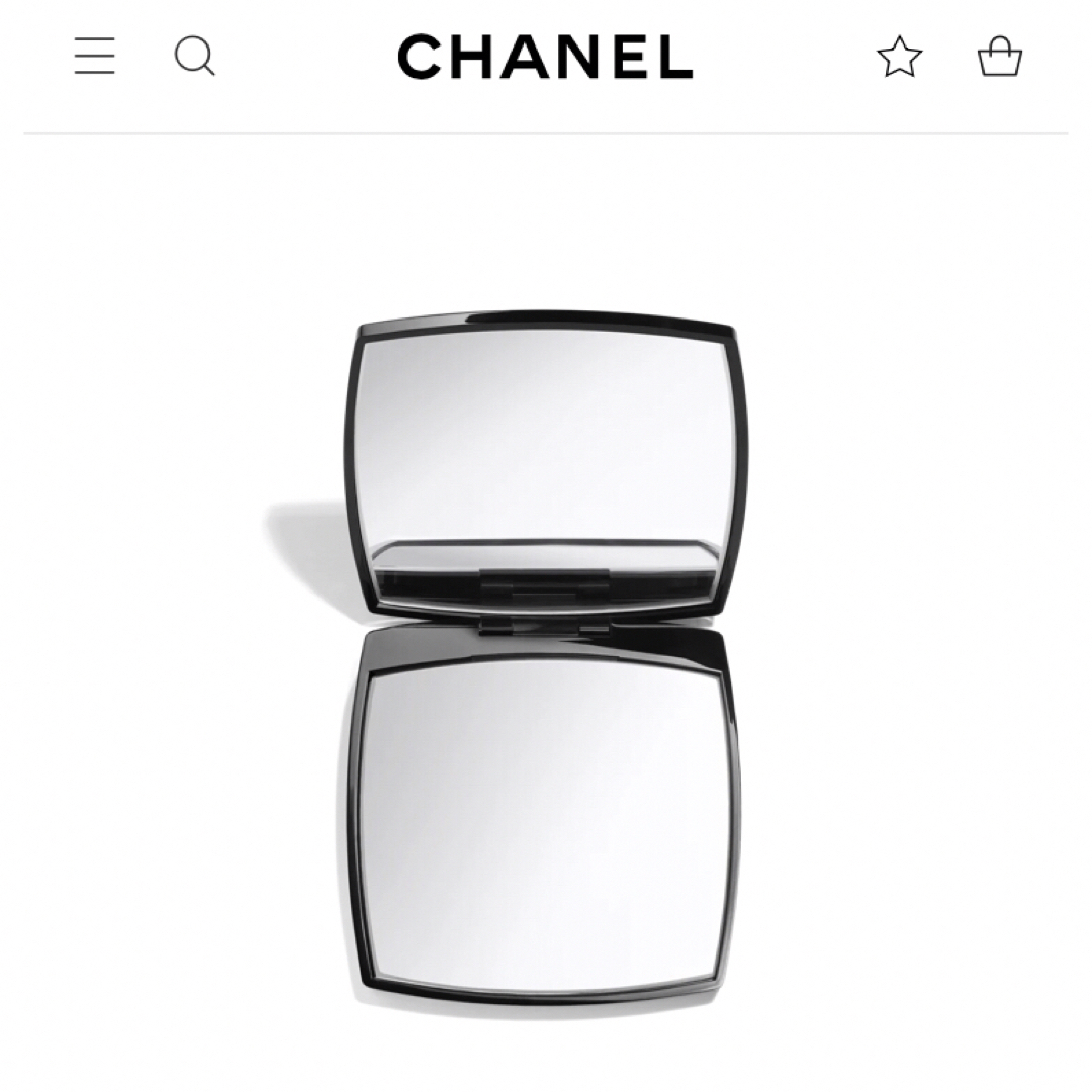 CHANEL(シャネル)のCHANEL ミロワール ドゥーブル ファセット　コンパクトミラー レディースのファッション小物(ミラー)の商品写真