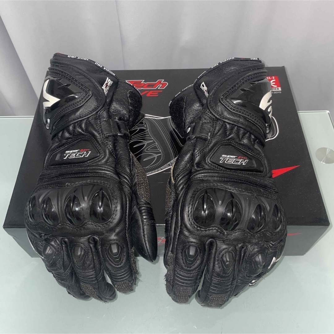 alpinestars(アルパインスターズ)の値下げ アルパインスターズ 最高峰レザーグローブ SUPERTECH GLOVE 自動車/バイクのバイク(装備/装具)の商品写真