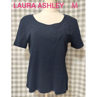 ローラアシュレイ(LAURA ASHLEY)のローラアシュレイ レディース トップス M(カットソー(半袖/袖なし))