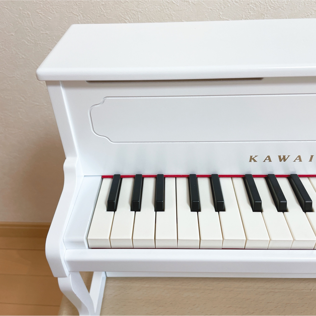 美品★ カワイ 1152 ミニピアノ　ホワイト KAWAI アップライトピアノ