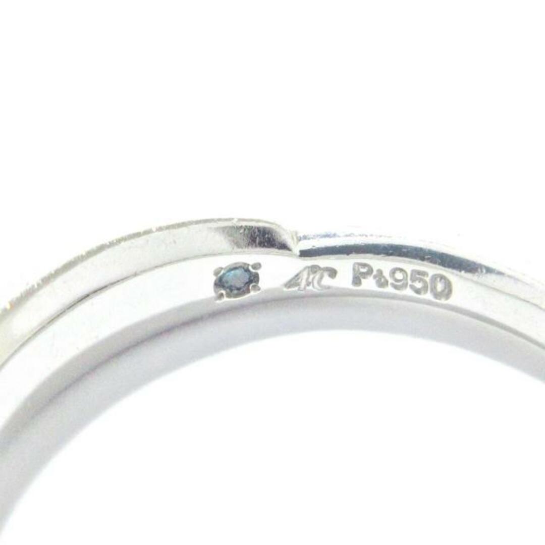 4℃(ヨンドシー)のヨンドシー リング ライトブルー 7Pダイヤ レディースのアクセサリー(リング(指輪))の商品写真