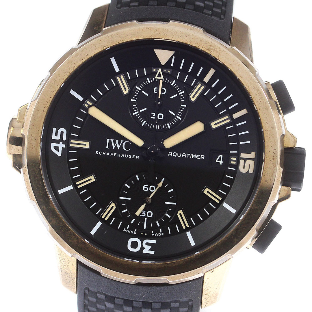 IWC SCHAFFHAUSEN IW379503 アクアタイマー エクスペディション チャールズ・ダーウィン 自動巻き メンズ 箱・保証書付き_768571