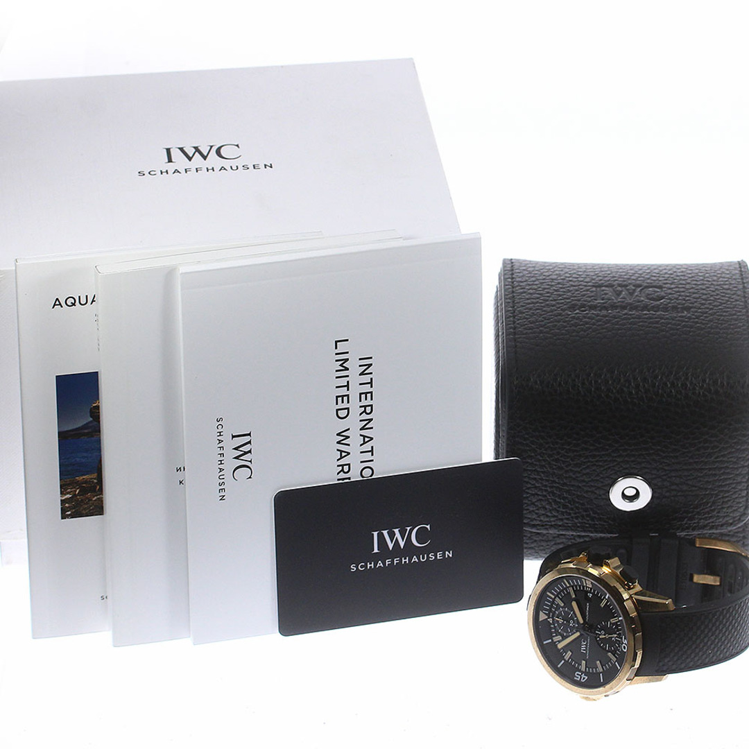 IWC SCHAFFHAUSEN IW379503 アクアタイマー エクスペディション チャールズ・ダーウィン 自動巻き メンズ 箱・保証書付き_768571