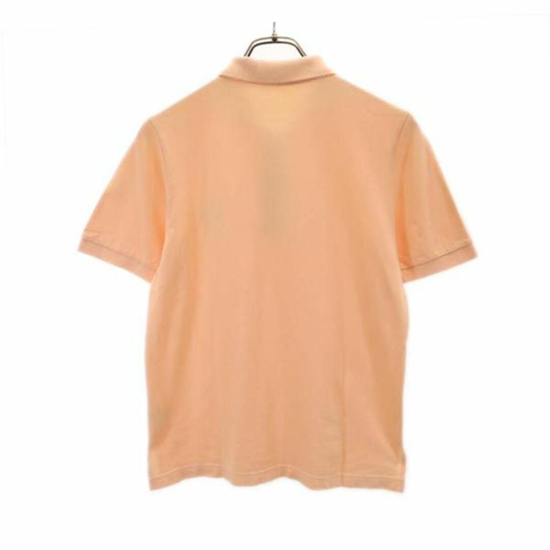 BURBERRY - バーバリーズ 90s オールド 半袖 ポロシャツ M オレンジ系