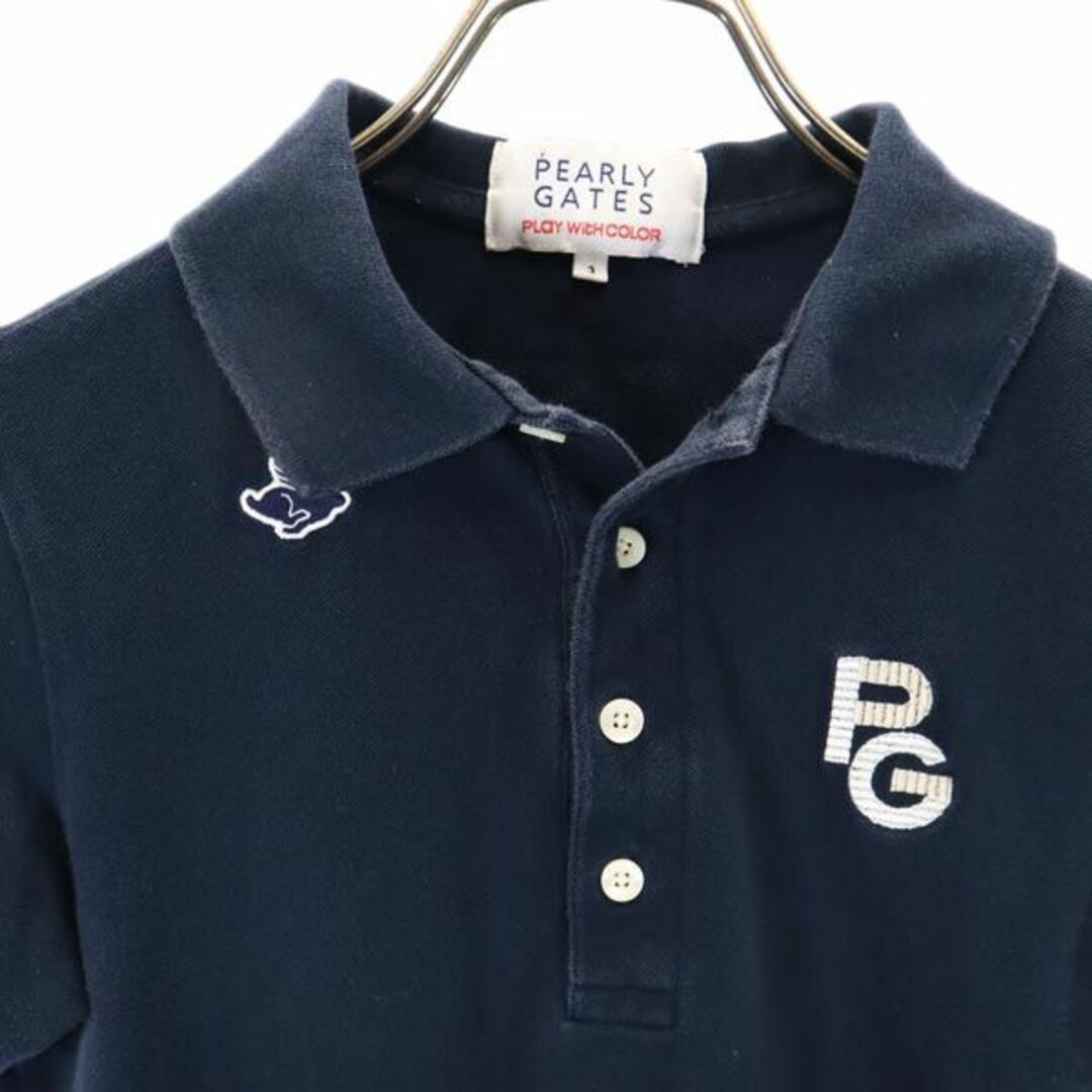 PEARLY GATES - パーリーゲイツ 日本製 半袖ポロシャツ ゴルフウェア 3
