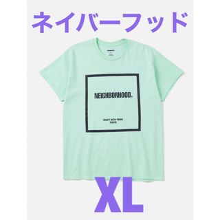 ネイバーフッド(NEIGHBORHOOD)の新品　NEIGHBORHOOD Tシャツ　XL グリーン　ミント　黒(Tシャツ/カットソー(半袖/袖なし))