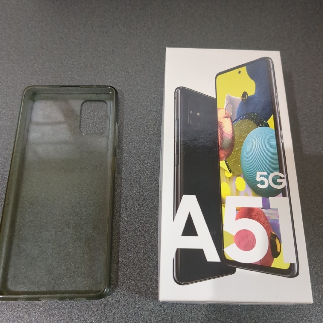 au Galaxy A51 5G SCG07 プリズム ブリックス ブラック