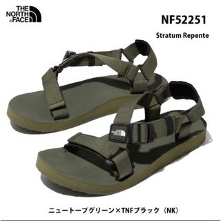 ザノースフェイス(THE NORTH FACE)のザ ノースフェイス  NF52251 NK ストレイタム  レペンテ(サンダル)