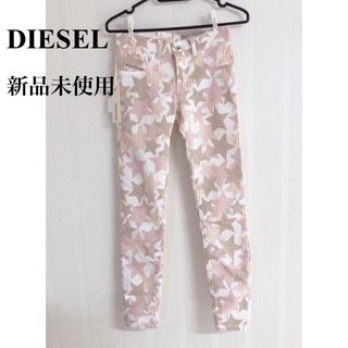 ディーゼル(DIESEL)のDIESEL ボトムス デニムパンツ   総柄　W24(デニム/ジーンズ)