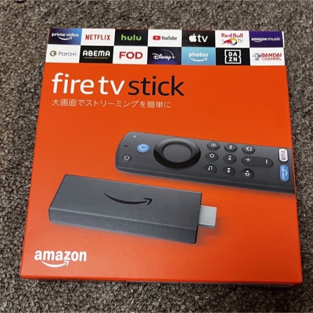 Amazon(アマゾン)のAmazon fire tv stick 新品未開封 スマホ/家電/カメラのテレビ/映像機器(その他)の商品写真