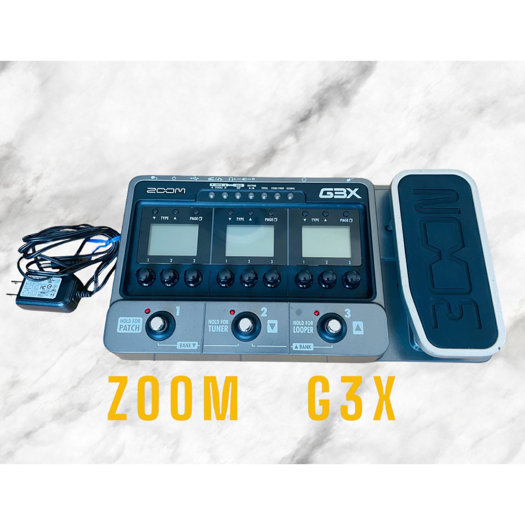 ZOOM G3X ギター エフェクト・アンプシミュレーター