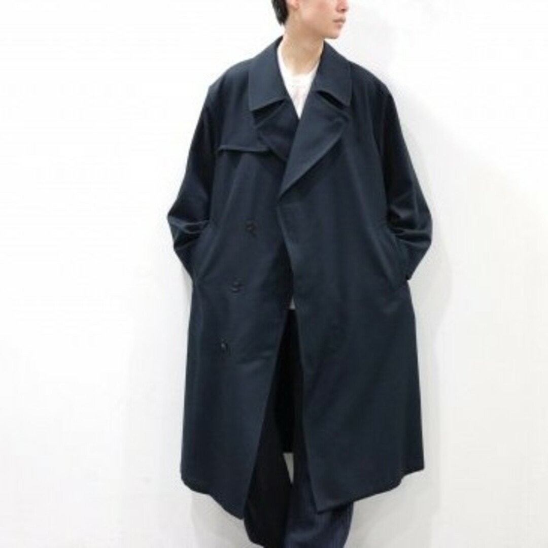 YOKE  RIVERSIBLE DOUBLE-BREASTED COAT 3