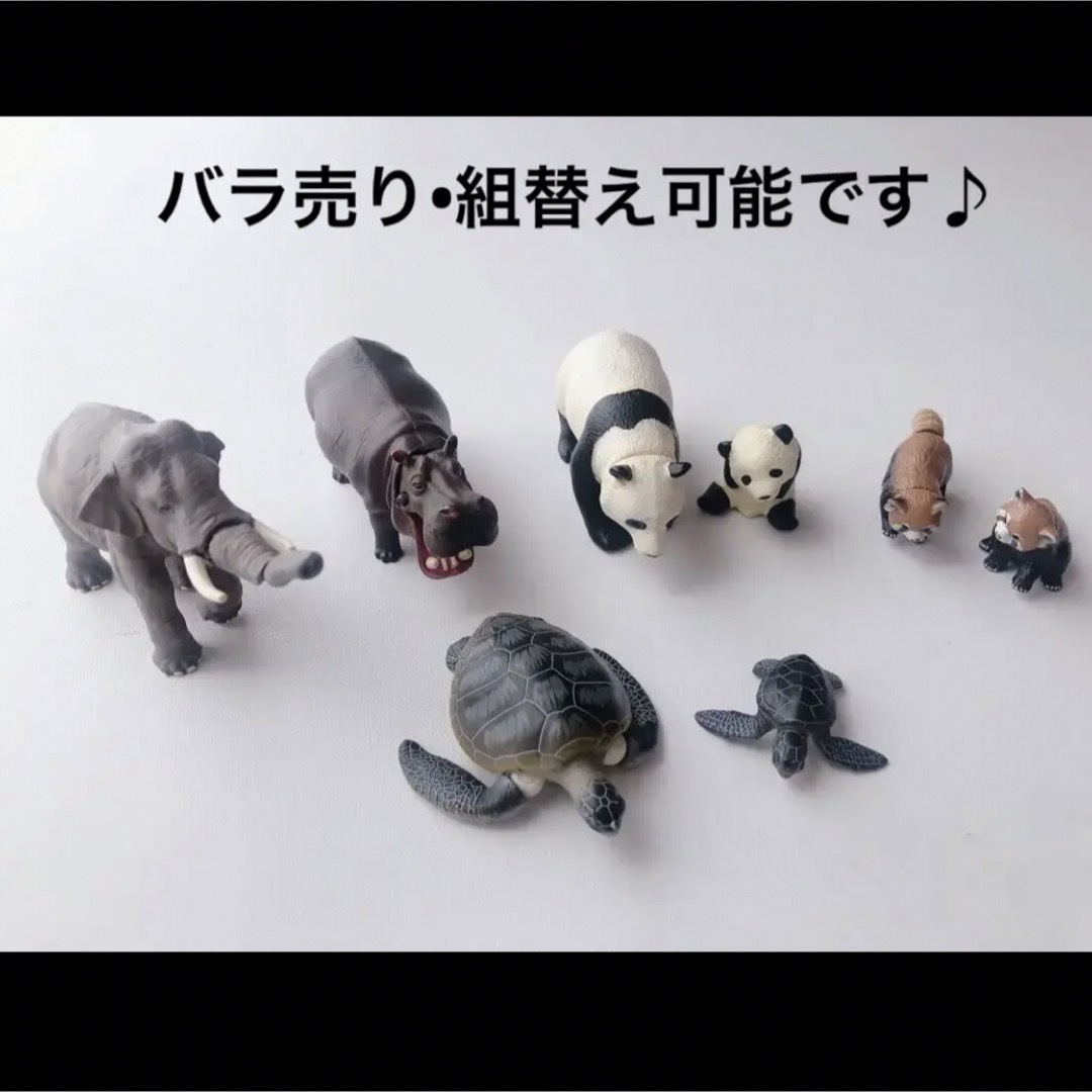 アニア　動物　まとめ売り　8体　美品　トミー　フィギュア　水生生物　恐竜　⑨ | フリマアプリ ラクマ