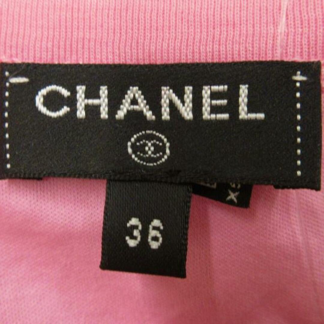 CHANEL(シャネル)のシャネル 半袖カットソー サイズ36美品  - レディースのトップス(カットソー(半袖/袖なし))の商品写真